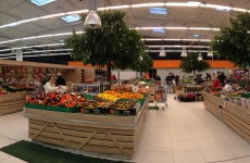 Triangle mobilier fruits & légumes Leclerc