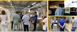 Visite entreprise Logeais Agencement, adhérent Shop Expert Valley