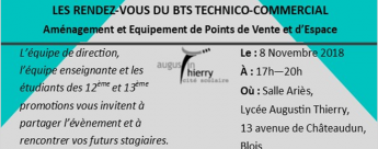 INVITATION BTS TECHNICO-CO AMENAGEMENT DE POINTS DE VENTE