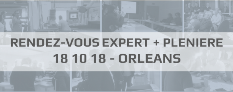 Rendez-Vous Expert et plénière Shop Expert Valley le 18 octobre 2018 à Orléans