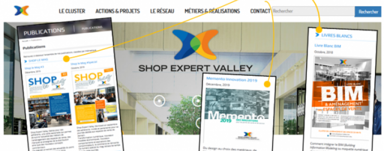 Nouvelle rubrique publications site Shop Expert Valley